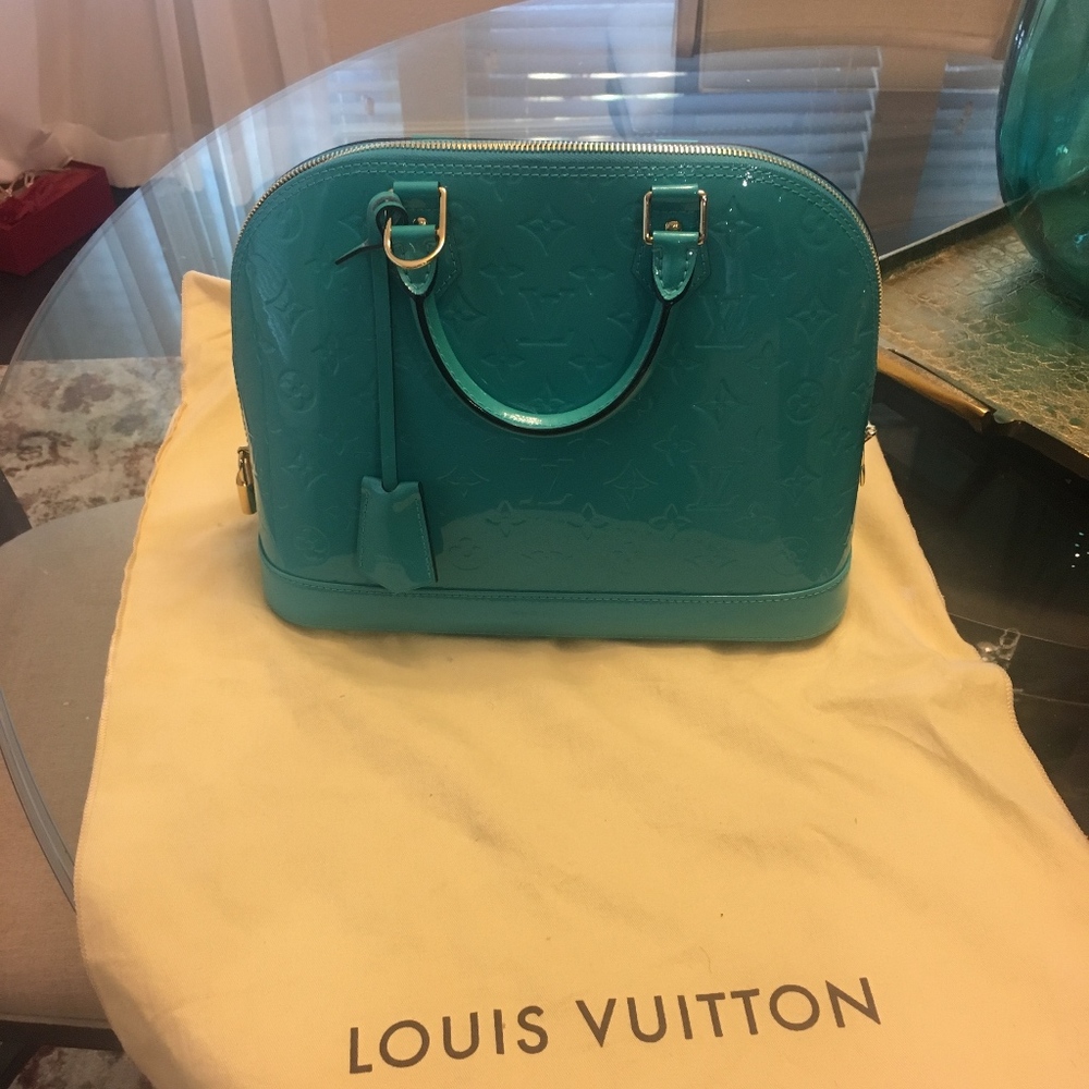Louis Vuitton Turquoise Handbag